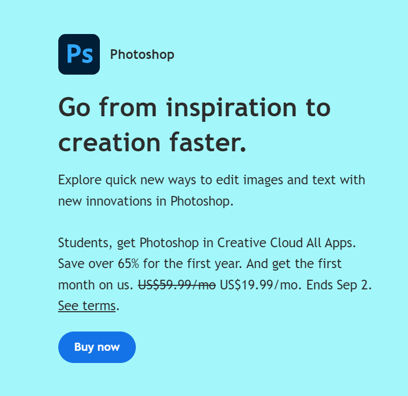 Photoshop homepage