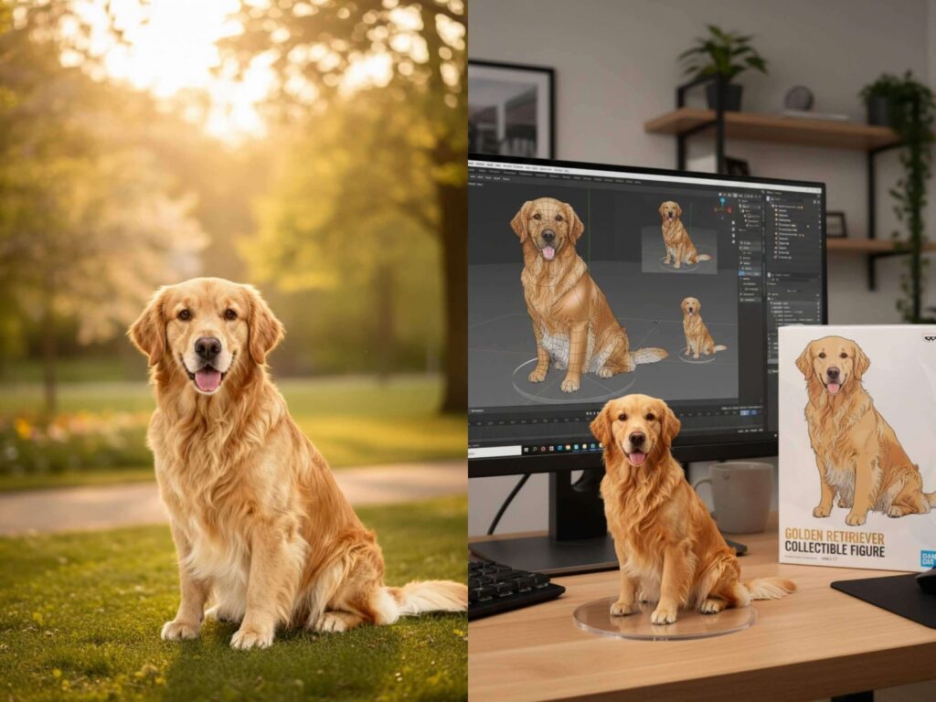 use Nano Banana to create 3D action figure