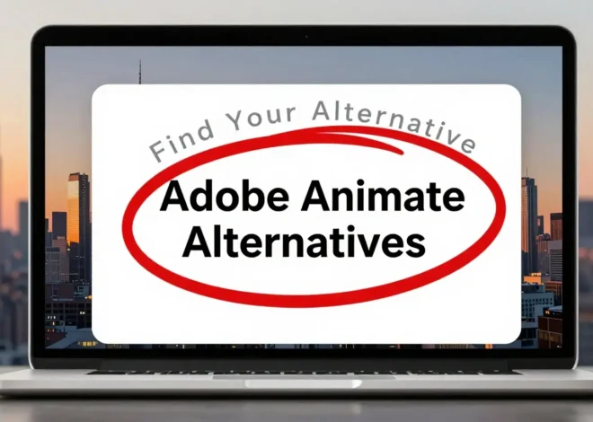 Adobe Animate Will Shut down? Top 6 Alternatives for You！